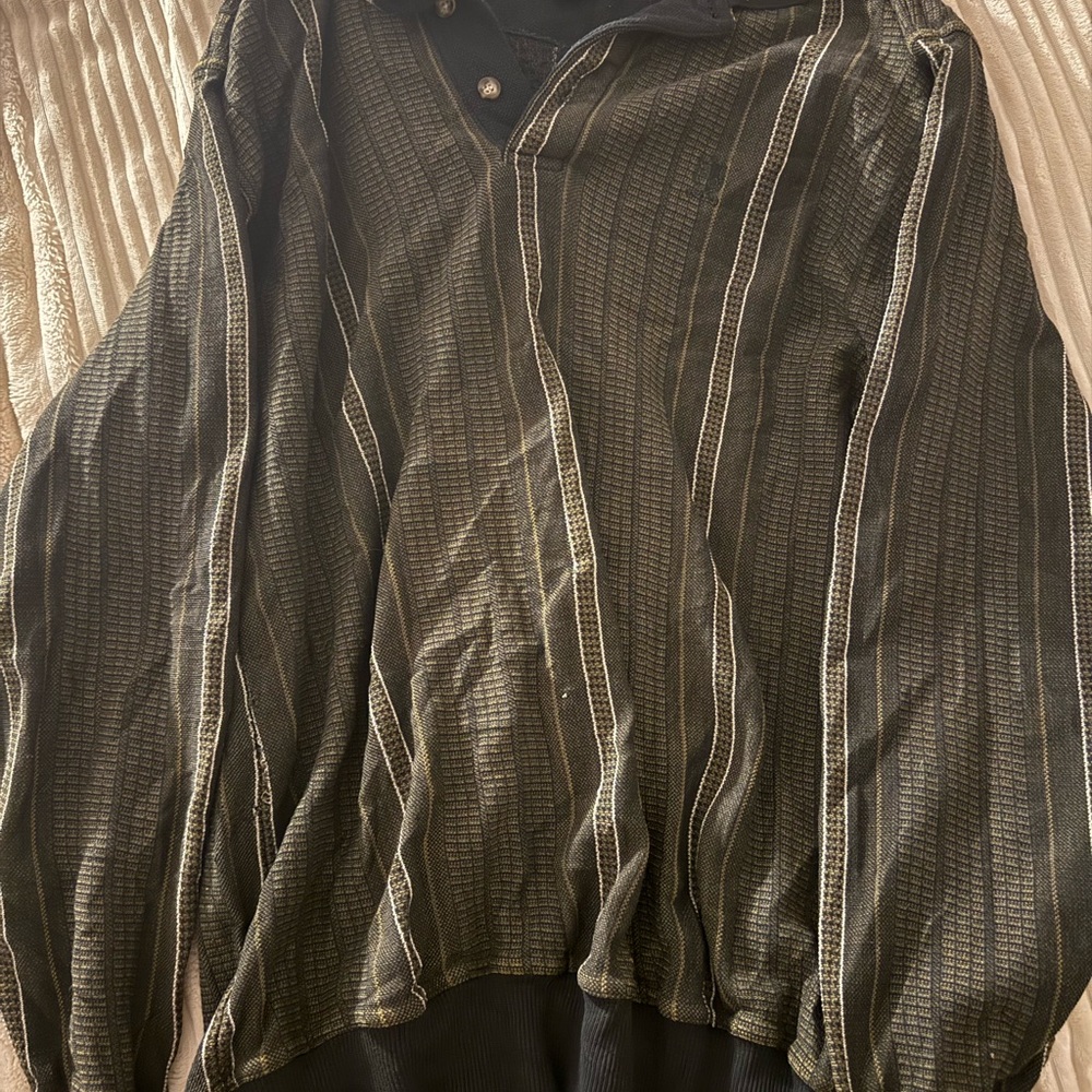 Oxford Black and Gray sweat shirt